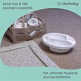 Vital Baby Perfectly Simple Top & Tail Bowl White 0m+ Hygienic Design view 5