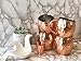 Set of 4 Moscow Mule Copper Mugs with Stainless Steel Lining and Shot Glass in Gift Box, Premium Food Safe Double Wall Heavy Copper Cups for Everyday Use