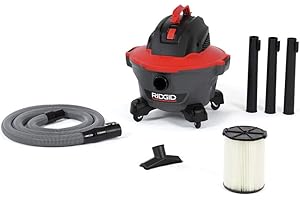 Ridgid 62698 Red 6 Gallon RT0600 Wet/Dry Vacuum