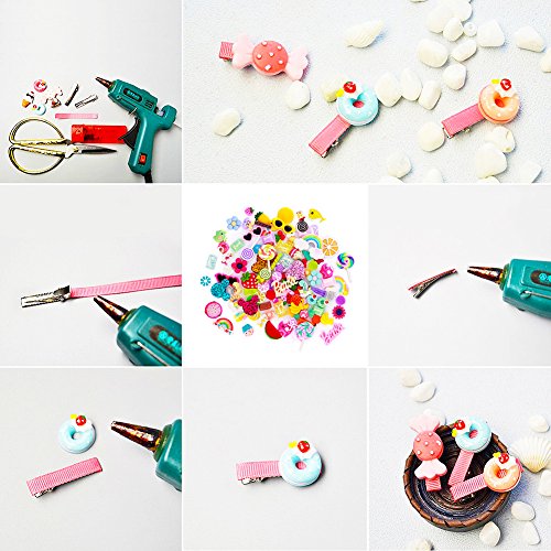 5 Assorted+Flatback+Cabochons+Ornament+Scrapbooking