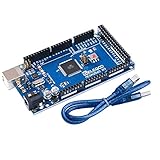 ELEGOO MEGA 2560 R3 Board ATmega2560 ATMEGA16U2 + USB Cable Compatible with Arduino IDE, RoHS Compliant