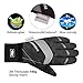 KINGSBOM Waterproof Warm Gloves - 3M Thinsulate Winter Touch Screen Thermal Gloves- for Cycling, Running, Riding, Outdoor Sports - for Women and Men – Black