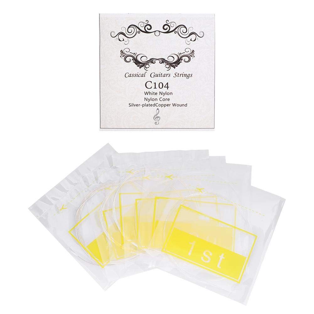 Classical Guitar Strings, 6 Pcs IRIN C104 String Set Instrument Accessory Part for Classical Guitar
