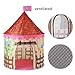 Princess Castle Play Tent Foldable Childrens Play Tent with Carrying Case for Indoor & Outdoor Use1