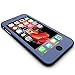 Mengo SlimFit 360 [Ultra-Thin] Case for iPhone 6/6S PLUS With Tempered Glass Screen Protector – Blue (Will ONLY fit 6/6S PLUS)