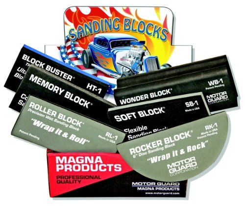 Motor Guard AP-2 Ultimate Sanding Blocks (Assorted 6-Pack)