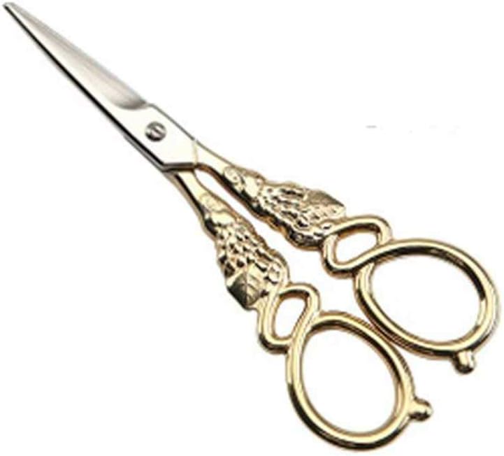 Embroidery Scissor Classic Handicraft Fabric Antique Stitch Craft DIY Cut Art Cross Sewing Tailor Vintage European Retro
