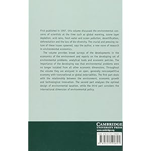 New Directions in the Economic Theory of the Environment