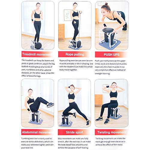 WooDlan-Multifunctional-Mini-Fitness-Twist-Stepper-Electronic-Display-Home-Exericse-Workout-Chair-Seat-with-Resistance-Bands-Abdominal-Training-Push-Up-Fitness-Equipment