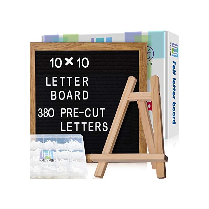 Buy Changeable Felt Letter Board 10x10380 PRECut Letters + Stand