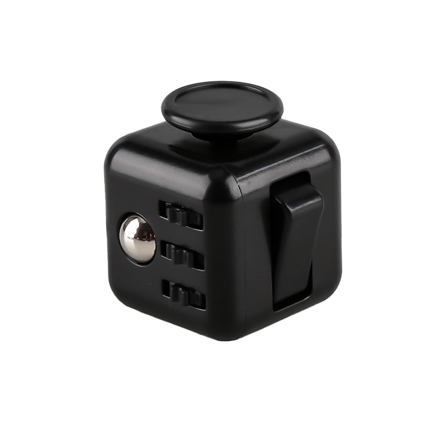 Thyonta 1 Pcs Cube Toys Black Stress Relief Cube Infinity Cube Stress Relief Toy Anti-stress for Kids Children Adult