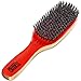 Torino Pro Hard Wave Brush by Brush king - #1610- Duet Collection - Different color on each side - 9 Row 360 Wave brushes - Great for Wolfing