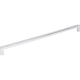 Elements 625-320PC Stanton Collection 320mm Center Euro Bar Cabinet Pull, Polished Chrome Finish