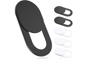 Toojcc Ultra-Thin Laptop Webcam Cover [6 Pack], Compatible with MacBook, Laptop, PC, iMac, iPad, iPhone 6/7/8 Plus, Protect Privacy and Security