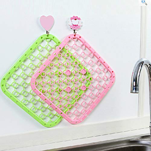 image for Baost 1Pc Kitchen Sink Debris Filter Mat Protector Drain Mat Pad Place