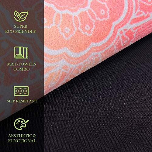 image for TOPLUS Yoga Mat, Upgraded Non-Slip Texture 1/8 inch Pro Yoga Mat TPE E