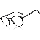 BLUEMOKY Reading Glasses for Men and Women: Blue Light Round Classic Eyeglasses - Computer Readers Glasses