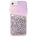 Case-Mate CM035996 - Stick On Credit Card Wallet - POCKETS - Ultra-slim Card Holder - Universal fit - Apple – iPhone – Samsung – Galaxy - and more – Silver Glitter