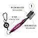 Golf Brush and Club Groove Cleaner Set with Divot Tool, Ball Marker, Groove Sharpener, 2 Ft Retractable Zip-line Aluminum Carabiner, Lightweight, Ergonomic Design, Attaches Golf Bags