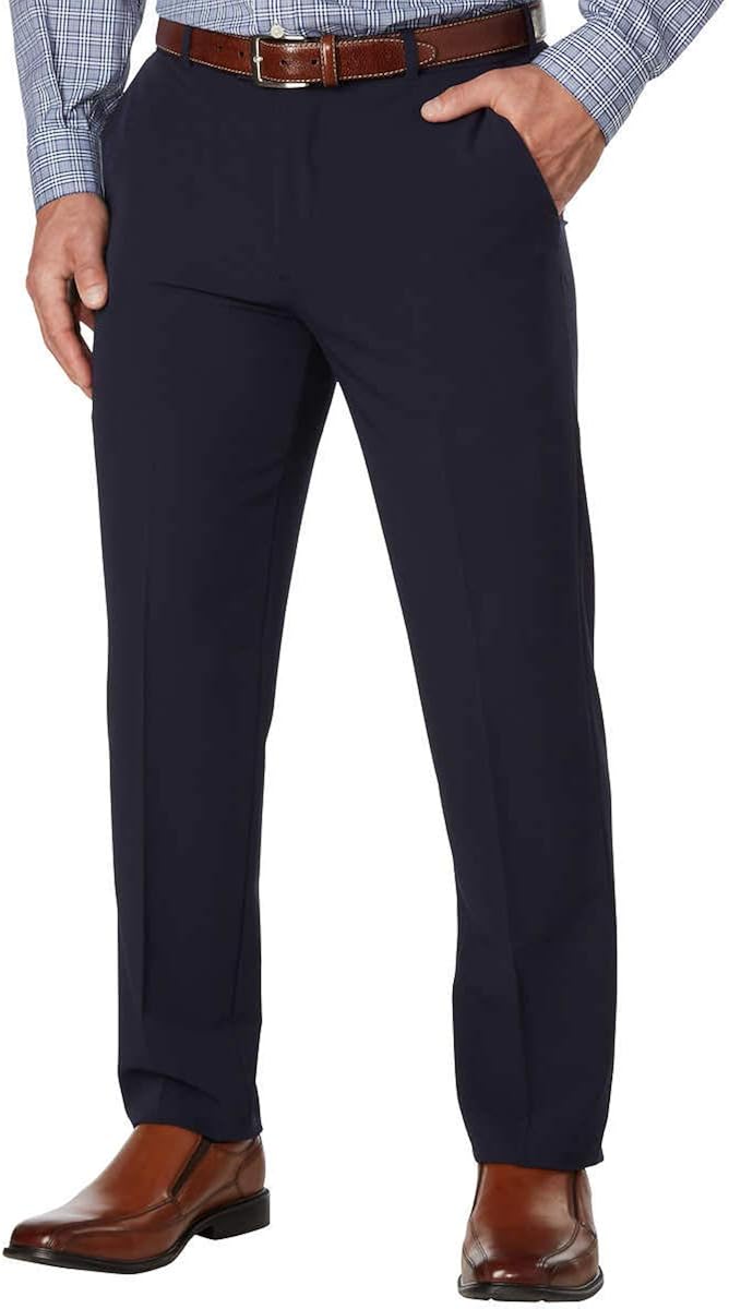 Amazon.com: IZOD Men's Performance Stretch Straight Dress Pant,Variety (42x29, Navy): Clothing
