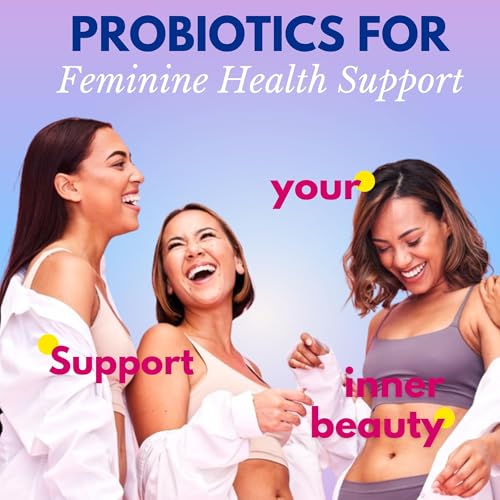 Muun Women's Vaginal Probiotics I Yeast Infection & BV Treatment Pack 12 I Vaginal Moisturizer for Dryness & Promote pH Balance I Feminine Odor Elimination & Vaginal Health I Hormone & Estrogen Free