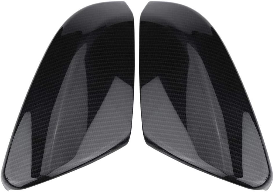 Rearview Mirror Cover, Cuque 2 Pcs Rear View Mirror Housing Cap Carbon Fiber Style Side Mirror Trim ABS Plastic Exterior Mirror Protector for Honda Civic Sedan Coupe 2016 2017 2018 Hatchback 2017-2018