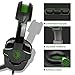 SADES PS4 Gaming Headphone SA930 3.5MM Stereo Surround Lightweight Gaming Headset with Microphone Volume Control for PC/MAC/PS4/Smartphone/Tablets (Black+Green)thumb 3