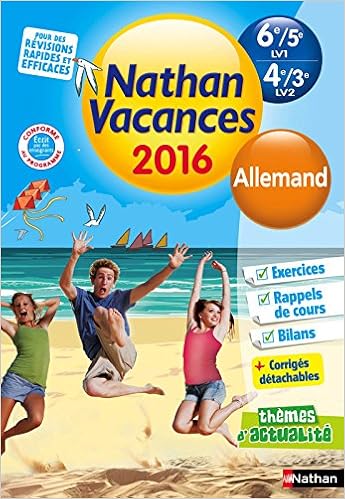 Amazon Fr Nathan Vacances Allemand Lv2 De La 4e Vers La 3e Lv1 De La 6e Vers La 5e Rozen Janine Drebber Matthias Livres