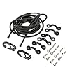SyGynTM-25M-Long-06CM-Thick-Elastic-Cord-Kayak-Bungee-Deck-kit-Rigging-Deck-Kit-for-DIY-Kayak-Boat-Kayak-Accessories