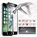 iCarez [Black Full Cover Glass] Screen Protector for iPhone 7 4.7“ Highest Quality Easy Install [1 Pack 0.33MM 9H 2.5D] with Lifetime Replacement Warranty - Retail Packaging