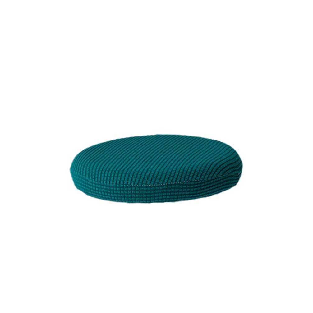 VOSAREA Breathable Round Bar Stool Cover Elastic Padding Cushion Protectors(Blue)