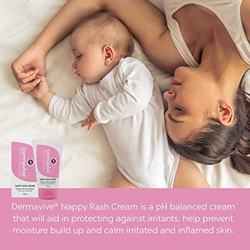 Dermavive Diaper/Nappy Rash Cream, Soothing Diaper Rash Cream, Baby
