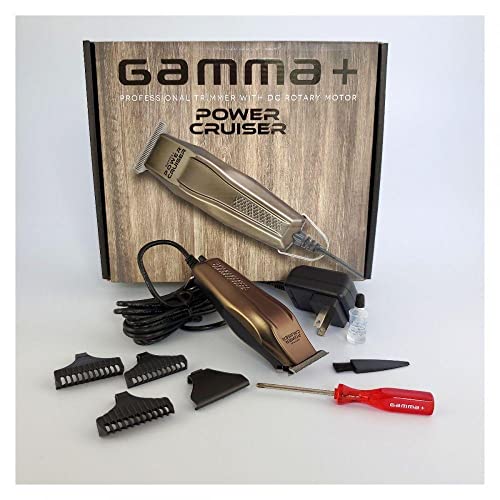 GAMMA+ Power RYDE Hair Clipper for Men Motor Corded Clipper
