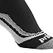Prince Women's Tab Performance Athletic Socks for Running, Tennis, and Casual Use (6 Pair Pack) (Women's Shoe Size 6-10 (US), Black)