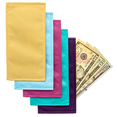 Magnetic Cash Budgeting Envelopes, Set of 5, Divide. Spend Save. Budget Your Way to Savings (Bright Budgeting) - Thumbnail 3