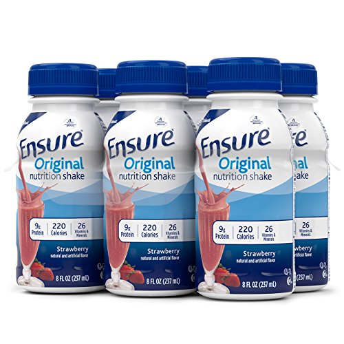 Ensure Nutrition Drink, Strawberry, 6 - 8 fl oz (237 ml) bottles [1.5 qt (1.42 l)]