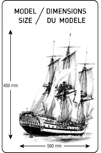 Heller Le Glorieux Boat Model Building Kit