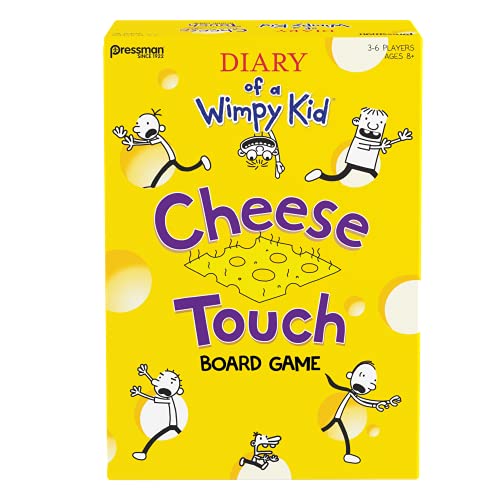 Pressman Toy Diary of a Wimpy Kid Cheese Touch Game Race to The