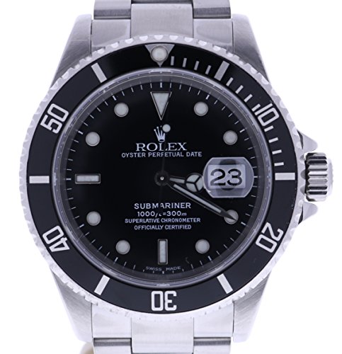 Rolex Submariner automatic-self-wind mens Watch 16610 (Certified Pre-owned)