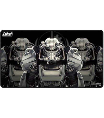 Amazon.com: Ultra PRO - Fallout Black Stitched Playmat - V.A.T.S.