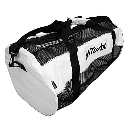 Hiturbo Mesh Duffel Bag, Dive Bags Travel Beach Gear Diving Duffels