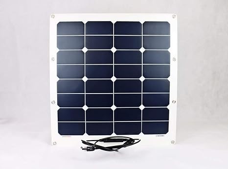 Sunline 50 Watt Solarmodul flexibel Monokristallin 12V Solarpanel Solarzelle 50W