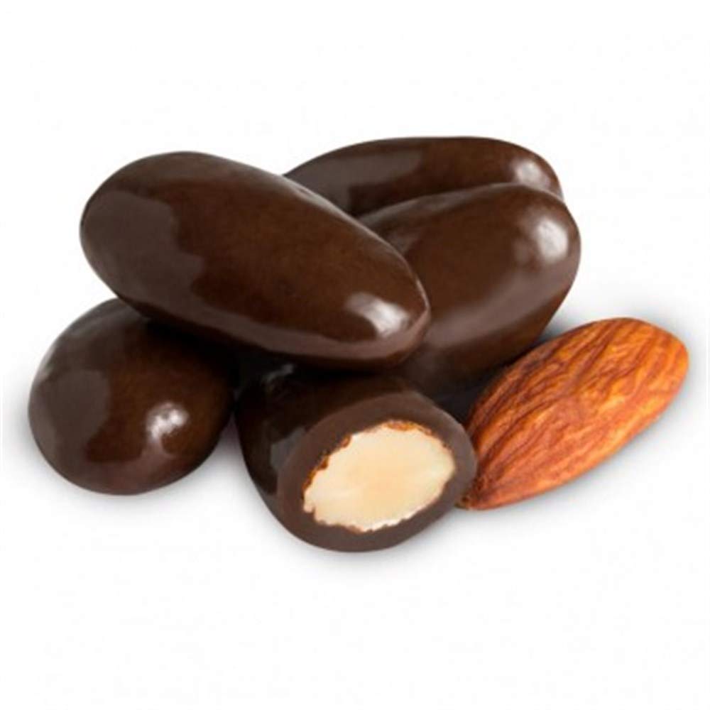 Premium Chocolate Candy 2 - 14 oz. bags (Dark Chocolate Almonds)