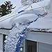 Sesiwillen Roof Snow Rake Removal Tool 20 Ft with Adjustable Telescoping Handle Rooftop Snow Rake Removal Tool Adjustable Extendable