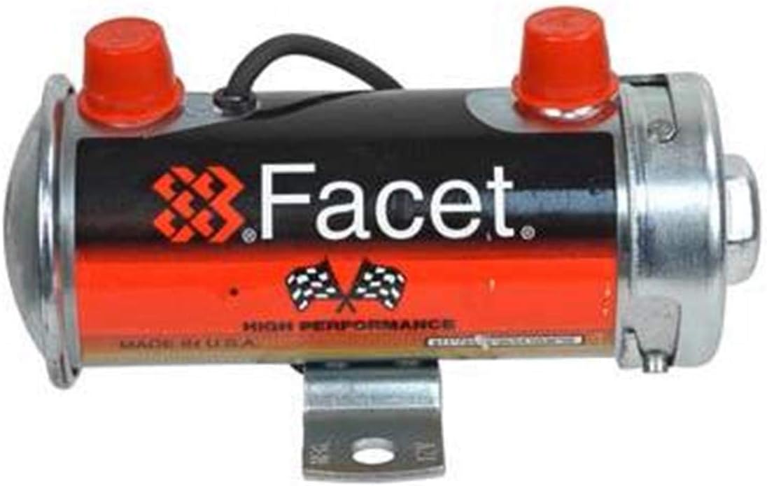 NEW 12V FACET SOLID FUEL PUMP COMPATIBLE WITH KIT 4-5.5PSI ALL CARBURETED ENGINES FACET 476087E