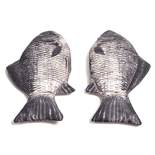 Emulation Fish Shape Creative Pencil Case Pen Bag Coin Purse Phone Bag with Simulated Lining Inside Padded Thick Foam