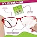 Eyeglass Lens Wipes - 30 Pre-Moistened Cloths - Glasses Wipe is Safe for Eye Glasses, Sunglasses, Phone Screens, Electronics, Computer Monitor & Camera Lense | Streak-Free
