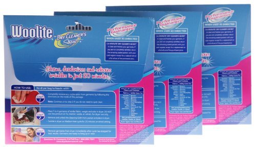 image for Woolite Dry Clean At Home (6 Cloths Total) 3 Packs