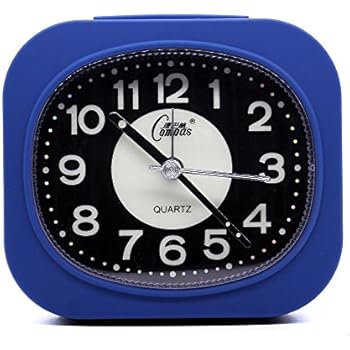 Amazon.com: OSMOFUZE Mini Fluorescent Bedroom Alarm Clock ...