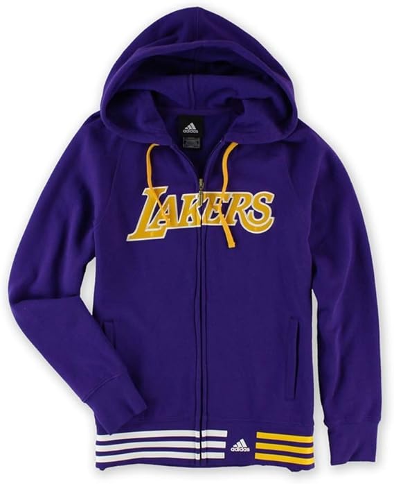 Amazon.com : Adidas Los Angeles Lakers Purple Hoops Pullover Hoodie Sweatshirt : Sports Fan 